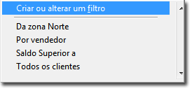 Filtros com variáveis