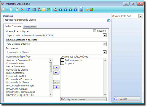 Workflow Operacional