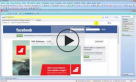 Facebook e Linkedin dentro do Software